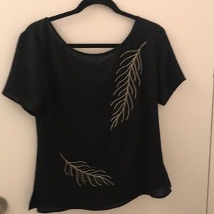 Cooper and Ella beaded blouse